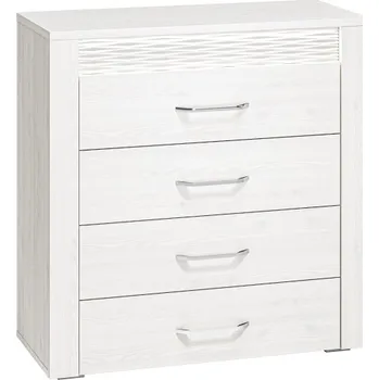 Komoda ML FURNITURE Komoda - CLERMONT 09, sněžná borovice