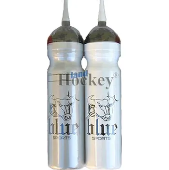 Hokejová láhev na pití Blue Sports 1 litr Barva: Bílo - černá
