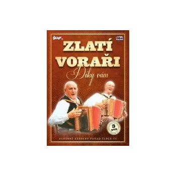Zahraniční hudba Díky vám / 3DVD - Zlatí voraři [3 DVD]