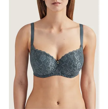 Souprava dámského spodního prádla Podprsenka AUBADE (HK04-10), Barva šedá, Velikost 75B