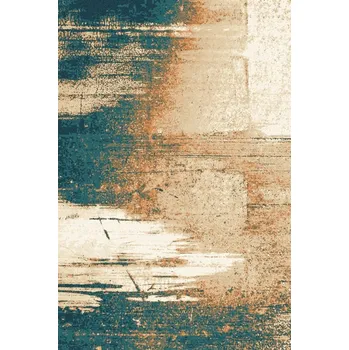 Koberec Kusový koberec vlněný Agnella Isfahan Abrazio Tmavě béžový Rozměr: 160x240 cm