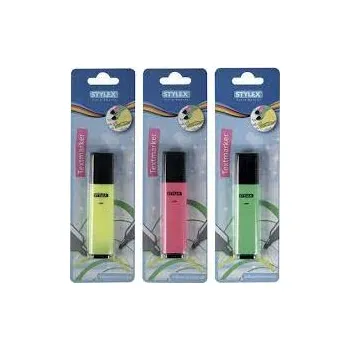 Zvýrazňovač STYLEX ZVÝRAZŇOVAČ VE TŘECH BARVÁCH