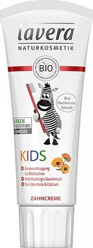 Zubní pasta Lavera Kids zubní pasta pro děti s jahodovou příchutí 75 ml