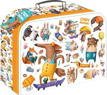 Školní kufřík Argus Školní kufřík 35 cm Crazy Animals