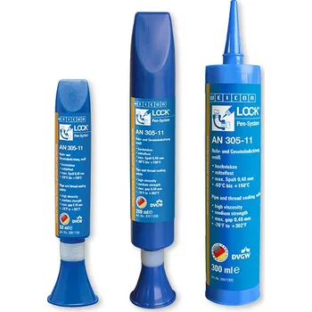 Průmyslové lepidlo Weicon LOCK AN 305-11, 50ml - střední pevnost, pitná voda