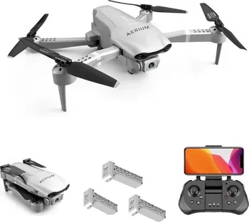 Dron Aerium Nocchi 4K Dual Camera GPS V2 + 3 baterie