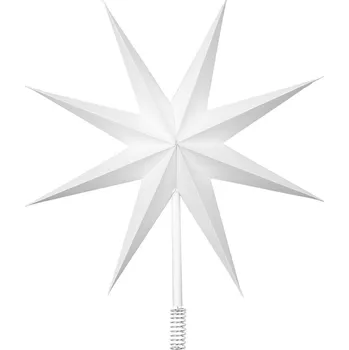Vánoční ozdoba Broste Top Star 30 cm bílá