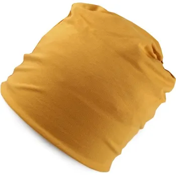 Čepice Kouzelná čepice a nákrčník 2v1 žlutá