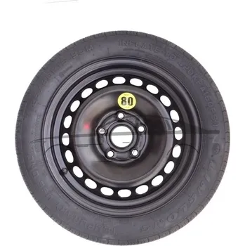 Plechové kolo Sada - Dojezdové kolo AUDI A4 B6 R15 5x112x57,1 + gola klíč + hever + obal na hever