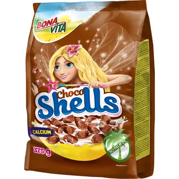 Bona Vita CEREÁLIE 375g Čoko mušličky (extrudované obilné lupínky s kakaem, méně cukru)