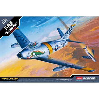 Plastikový model Academy Model Kit letadlo 12546 - F-86F "KOREAN WAR" LE: (1:72) - expresní doprava