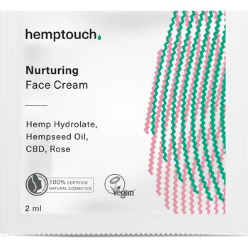 Pleťový krém Hemptouch vyživující pleťový krém 2 ml/ 50 ml Varianta: Vzorek
