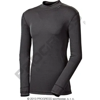 Pánské tričko Triko dlouhé pánské Progress NDR, černé Velikost: L