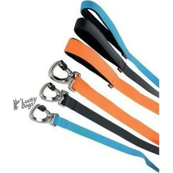 Vodítko pro psa Vodítko pes SILICONE modrá 25mm/1,2m Zolux