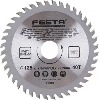 Brusný kotouč Pilový kotouč na dřevo TCT 190mm/40z 20/16 / balení 1 ks