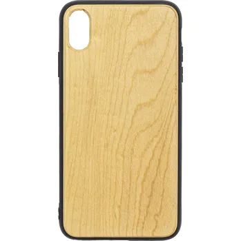 Pouzdro na mobilní telefon Dřevěný kryt pro iPhone XS MAX Barevná varianta: Javor/Lípa