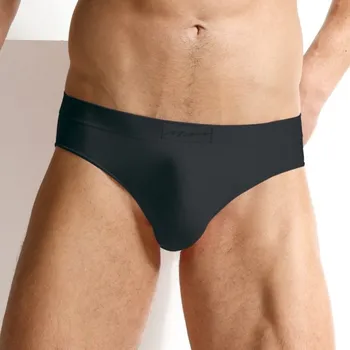 Slipy Pánské bezešvé slipy MAN Intimidea Barva: Černá, Velikost: L/XL