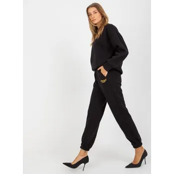 Dámská souprava s mikinou s nápisem BELLA černá