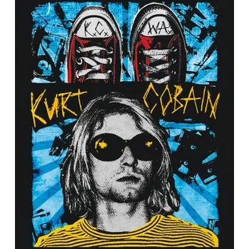 Nášivka nášivka na záda, zádovka Nirvana - Kurt Cobain II