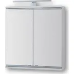 Olsen Spa - Vrchní zrcadlová skříňka ARLES s LED osvětlením - Rozměr A - 60, Rozměr B - 15, Rozměr C - 64