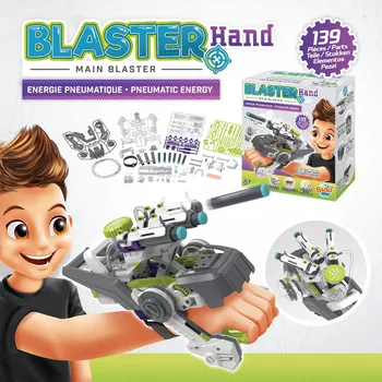 ostatní stavebnice Buki France Střílející ruka 139 dílků