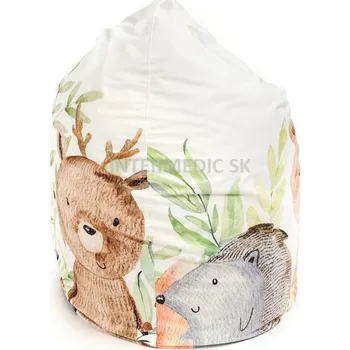 Sedací pytel Sedací vak Sako Modern Velvet - Zvířátka TiaHome