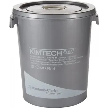 Utěrka KIMBERLY-CLARK PROFESSIONAL KIMTECH* Utěrky na leštění - kyblík, 300utěrek 7213