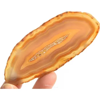 Přírodní kámen Plátek achátu Brazílie 41g
