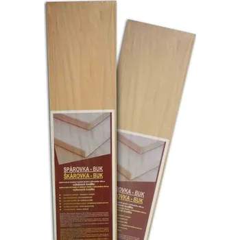 OSB deska SPÁROVKA BUK nastavovaná lamela A/B 20 x 630 x 2500 mm