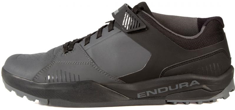 Scarpe MTB Endura MT500 Burner Clipless, Impermeabili, Taglia 43 EU, Nero, Suola In Gomma Resistente, Membrana EGM