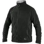 CXS GRANBY / Pánská fleecová mikina - černá 4XL