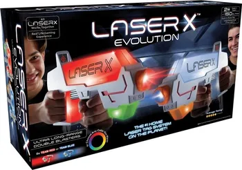 Dětská zbraň TM Toys Laser X Long Range sada pro 2 hráče
