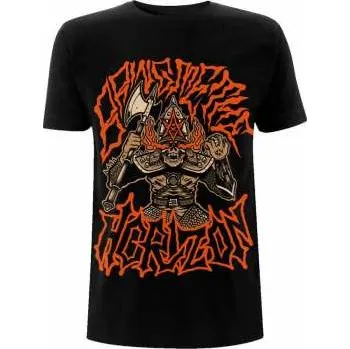 Pánské tričko Merch Bring Me the Horizon: Bring Me The Horizon Unisex T-shirt: Warrior (back Print) (x-large) XL