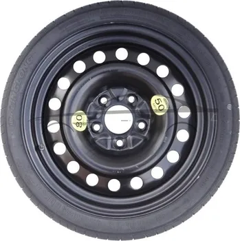 Plechové kolo Sada - Dojezdové kolo MINI PACEMAN R61 R17 5x120x72,5 + gola klíč + hever + obal na hever