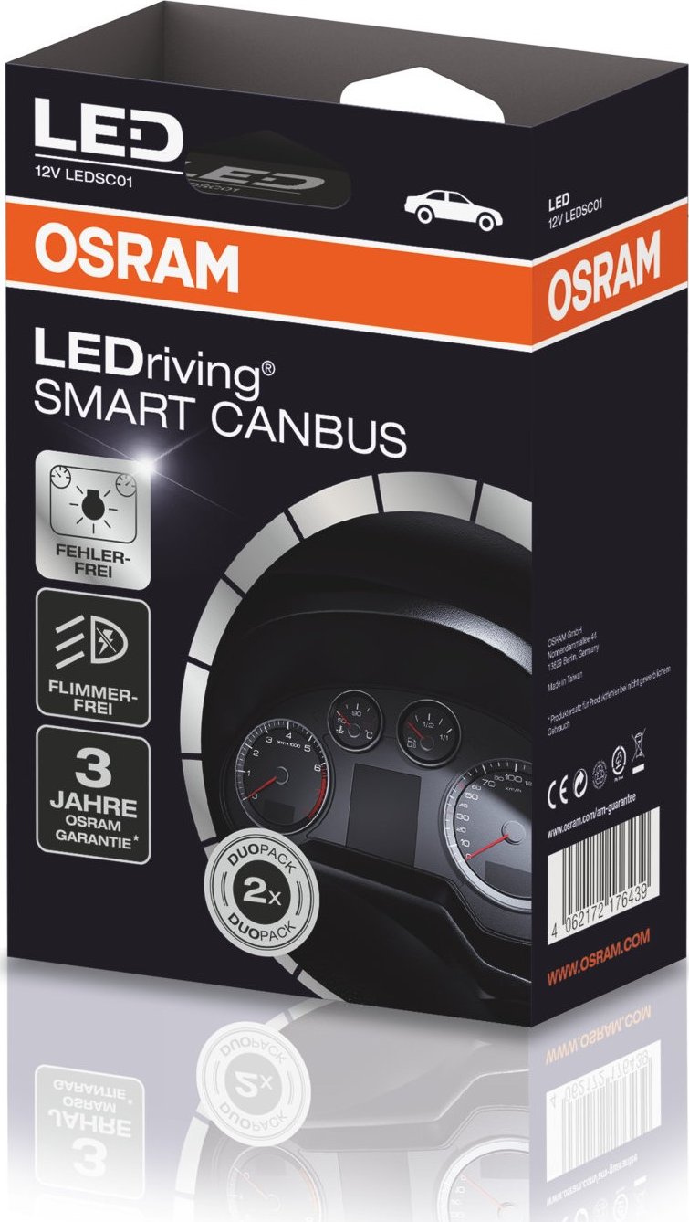 OSRAM LEDriving Smart Canbus LEDSC01-2HFB od 738 Kč 