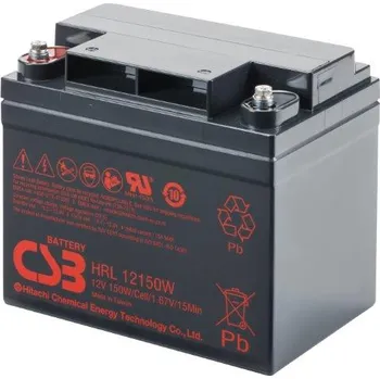 Záložní baterie akumulátor CSB HRL12150W (12V/150W/15min.)