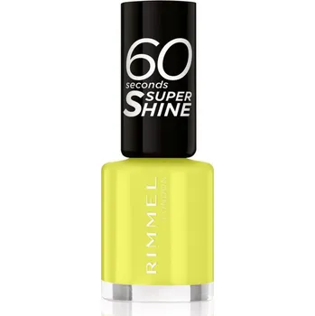 Lak na nehty Rimmel 60 Seconds Super Shine lak na nehty odstín 155 Beach Breeze Please 8 ml
