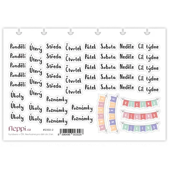 samolepka Fleppi Únor 2023 | arch 2