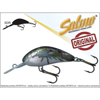 Umělá nástraha Wobler Salmo Hornet H5SDR-SCW