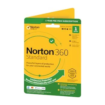 Zrychlení počítače Norton 360 Standard, 1 lic., 2 roky