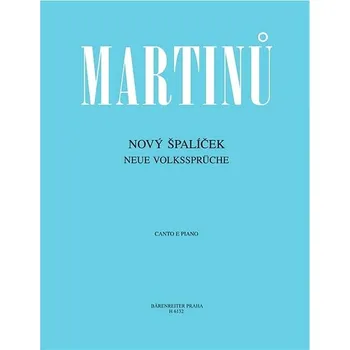 Nový Špalíček: Cyklus písní na texty moravské lidové poezie Kniha