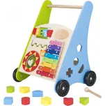 4iQ Dětské dřevěné edukační chodítko MEDVÍDEK