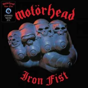 Zahraniční hudba LP Motörhead: Iron Fist LTD | CLR 2022 Blue & Black Swirl 40th Anniversary Vinyl Limited Edition