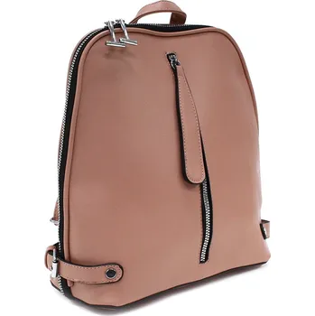 Městský batoh Růžový zipový městský dámský batoh Chereen