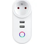 Chytrá wifi zásuvka TUYA LSPA2, 2X USB port