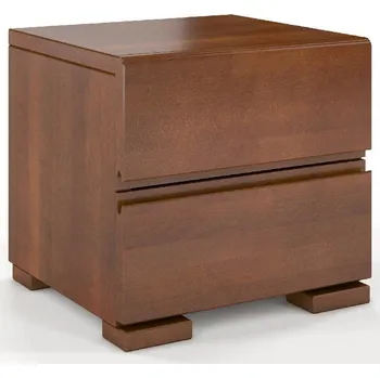 Noční stolek Noční stolek buk - Vestre 2S Odstín moření: Ořech