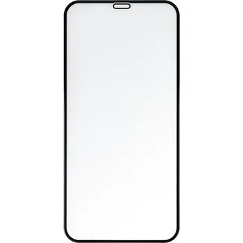 Tvrzené sklo (Tempered Glass) "5D" pro Apple iPhone 12 Pro Max - 2,5D - černý rámeček - matné - 0,3mm