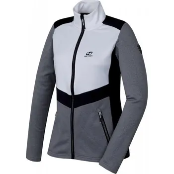 Dámská mikina Hannah Trudy light gray mel/bright white mikina vel. 36