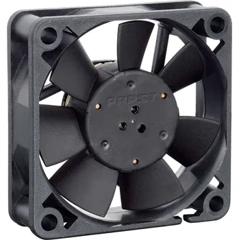 Průmyslový ventilátor EBM Papst 512 F/2 axiální ventilátor, 12 V/DC, 18.5 m³/h, (d x š x v) 50 x 50 x 15 mm, 9291706506