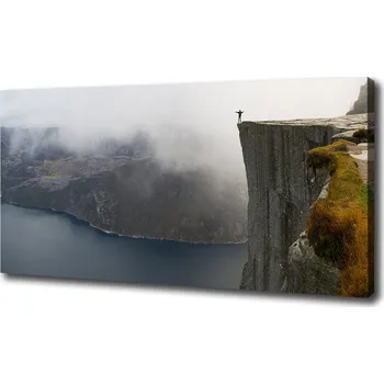 Obraz Foto obraz na plátně Norsko útes